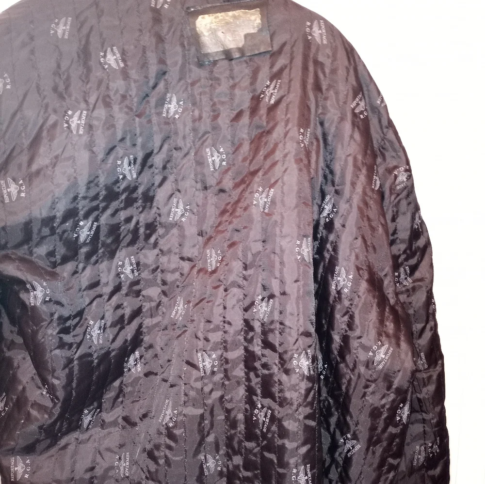 Reportage R.G.A. men leather coat - Picture 3 of 4